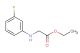 Ethyl 2-[(3-fluorophenyl)amino]acetate