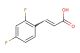 2,4-difluorocinnamic acid