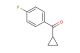cyclopropyl 4-fluorophenyl ketone