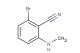 2-bromo-6-(methylamino)benzonitrile