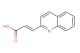 (E)-3-(Quinolin-2-yl)acrylic acid