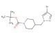 tert-butyl 4-[(4-bromopyrazol-1-yl)methyl]piperidine-1-carboxylate
