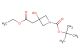 tert-butyl 3-(2-ethoxy-2-oxoethyl)-3-hydroxyazetidine-1-carboxylate