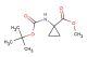 methyl 1-(tert-butoxycarbonylamino)cyclopropanecarboxylate