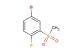 4-bromo-1-fluoro-2-(methylsulphonyl)benzene