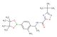 (R)-3-(tert-butyl)-N-(1-(2-methyl-4-(4,4,5,5-tetramethyl-1,3,2-dioxaborolan-2-yl)phenyl)ethyl)-1,2,4-oxadiazole-5-carboxamide
