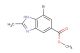 methyl 7-bromo-2-methyl-1H-benzo[d]imidazole-5-carboxylate