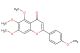 5,6,7-trimethoxy-2-(4-methoxyphenyl)-4H-chromen-4-one