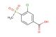 3-chloro-4-(methylsulfonyl)benzoic Acid