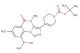 tert-butyl 4-(9-(1-hydroxyethyl)-4,7-dimethyl-5-oxo-4,5-dihydroimidazo[1,5-a]quinazolin-3-yl)-3,6-dihydropyridine-1(2H)-carboxylate