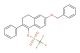6-(benzyloxy)-2-phenyl-3,4-dihydronaphthalen-1-yl trifluoromethanesulfonate
