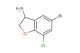 5-bromo-7-chloro-2,3-dihydro-1-benzofuran-3-amine