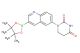 1-[3-(4,4,5,5-tetramethyl-1,3,2-dioxaborolan-2-yl)quinolin-6-yl]-1,3-diazinane-2,4-dione
