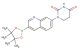 1-[3-(4,4,5,5-tetramethyl-1,3,2-dioxaborolan-2-yl)quinolin-7-yl]-1,3-diazinane-2,4-dione