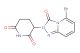 3-(5-bromo-3-oxo-[1,2,4]triazolo[4,3-a]pyridin-2-yl)piperidine-2,6-dione