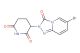 3-{6-bromo-3-oxo-2H,3H-[1,2,4]triazolo[4,3-a]pyridin-2-yl}piperidine-2,6-dione