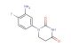 1-(3-amino-4-fluoro-phenyl)hexahydropyrimidine-2,4-dione