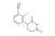 3-(3-ethynyl-2-fluoro-phenyl)piperidine-2,6-dione