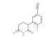 3-(5-ethynyl-2-fluoro-phenyl)piperidine-2,6-dione