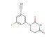 1-(3-ethynyl-5-fluoro-phenyl)hexahydropyrimidine-2,4-dione