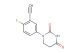 1-(3-ethynyl-4-fluoro-phenyl)hexahydropyrimidine-2,4-dione