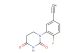 1-(5-ethynyl-2-fluoro-phenyl)hexahydropyrimidine-2,4-dione