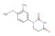 1-(3-amino-4-methoxy-phenyl)hexahydropyrimidine-2,4-dione