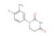 1-(3-amino-4-chloro-phenyl)hexahydropyrimidine-2,4-dione