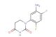 1-(5-amino-2,4-difluoro-phenyl)hexahydropyrimidine-2,4-dione
