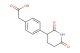 2-[4-(2,6-dioxo-3-piperidyl)phenyl]acetic acid