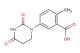 5-(2,4-dioxohexahydropyrimidin-1-yl)-2-methyl-benzoic acid