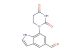 7-(2,4-dioxo-1,3-diazinan-1-yl)-1H-indole-5-carbaldehyde
