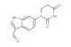6-(2,4-dioxo-1,3-diazinan-1-yl)-1H-indole-3-carbaldehyde