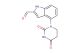 4-(2,4-dioxo-1,3-diazinan-1-yl)-1H-indole-2-carbaldehyde