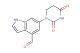 6-(2,4-dioxo-1,3-diazinan-1-yl)-1H-indole-4-carbaldehyde