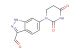 6-(2,4-dioxo-1,3-diazinan-1-yl)-1H-indazole-3-carbaldehyde