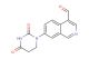 7-(2,4-dioxo-1,3-diazinan-1-yl)isoquinoline-4-carbaldehyde