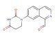 7-(2,4-dioxo-1,3-diazinan-1-yl)isoquinoline-1-carbaldehyde