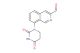 8-(2,4-dioxo-1,3-diazinan-1-yl)isoquinoline-3-carbaldehyde