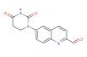 6-(2,4-dioxo-1,3-diazinan-1-yl)quinoline-2-carbaldehyde