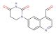 6-(2,4-dioxo-1,3-diazinan-1-yl)quinoline-4-carbaldehyde