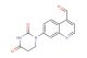 7-(2,4-dioxo-1,3-diazinan-1-yl)quinoline-4-carbaldehyde
