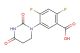 5-(2,4-dioxohexahydropyrimidin-1-yl)-2,4-difluoro-benzoic acid