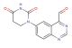 6-(2,4-dioxo-1,3-diazinan-1-yl)quinazoline-4-carbaldehyde