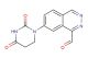 7-(2,4-dioxo-1,3-diazinan-1-yl)phthalazine-1-carbaldehyde