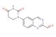 6-(2,4-dioxo-1,3-diazinan-1-yl)quinazoline-2-carbaldehyde