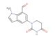 5-(2,4-dioxo-1,3-diazinan-1-yl)-1-methyl-1H-indole-7-carbaldehyde