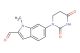 6-(2,4-dioxo-1,3-diazinan-1-yl)-1-methyl-1H-indole-2-carbaldehyde