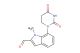 7-(2,4-dioxo-1,3-diazinan-1-yl)-1-methyl-1H-indole-2-carbaldehyde