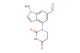 4-(2,4-dioxo-1,3-diazinan-1-yl)-1-methyl-1H-indole-6-carbaldehyde